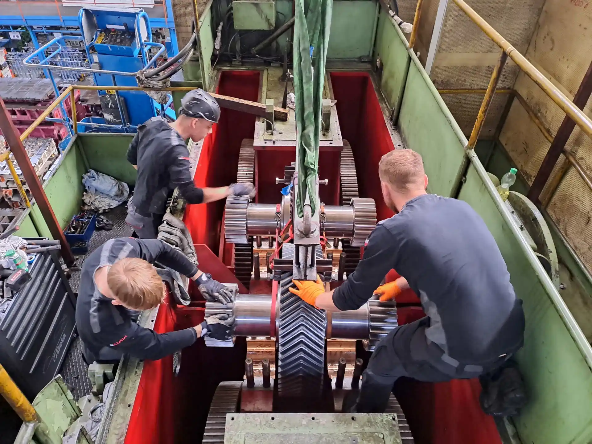 Kompleksowe remonty pras i maszyn przemysłowyc