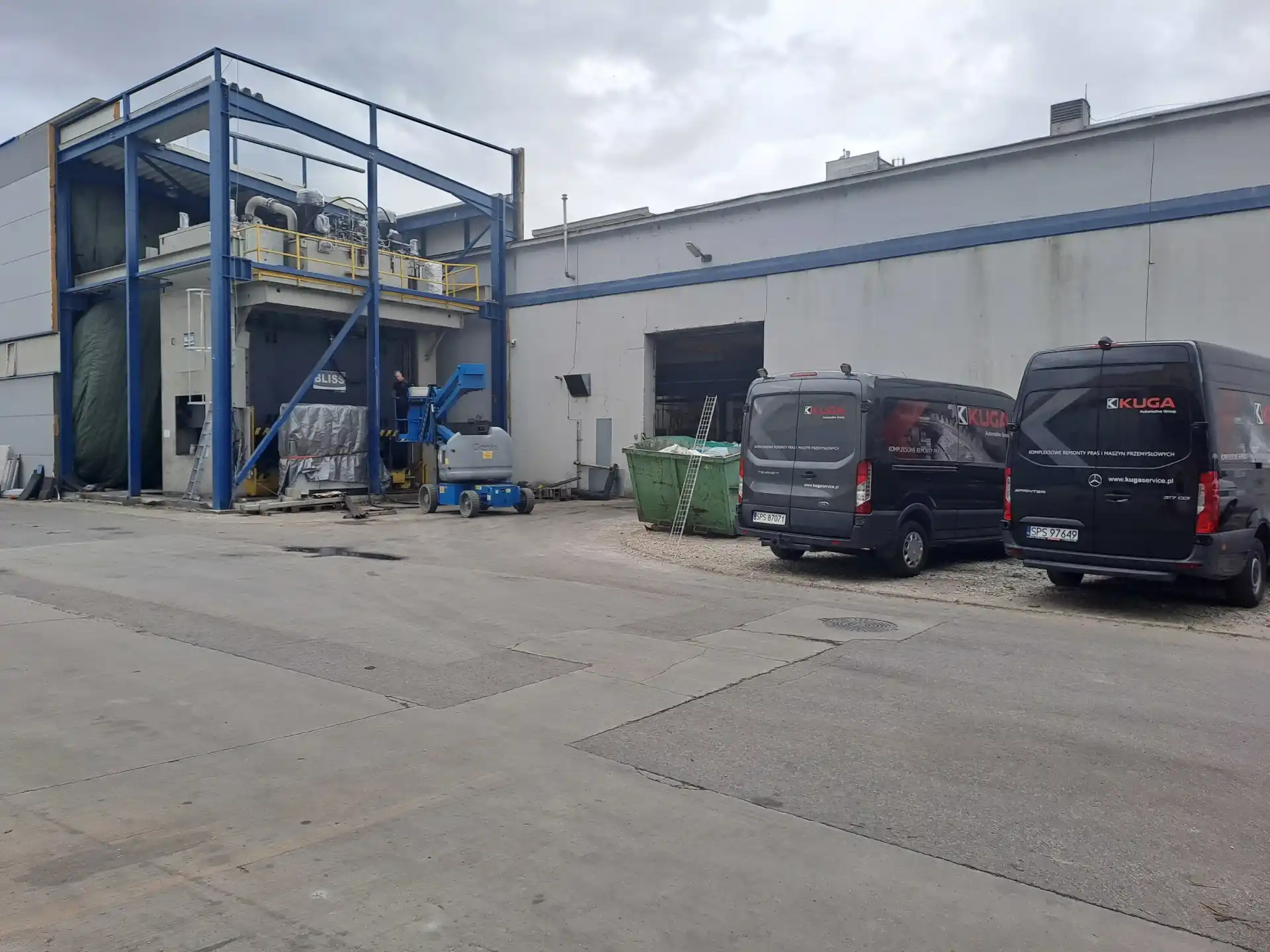 Montaż linii zrobotyzowanej